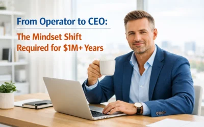 From Operator to CEO: The Mindset Shift Required for $1M+ Years