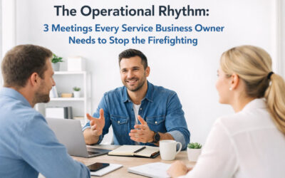 The Operational Rhythm: 3 Meetings Every Service Business Owner Needs to Stop the Firefighting