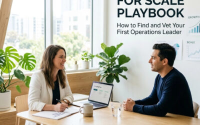 The Hiring for Scale Playbook: How to Find and Vet Your First Operations Leader